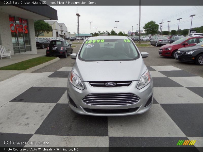 Ingot Silver / Medium Light Stone 2013 Ford C-Max Hybrid SE