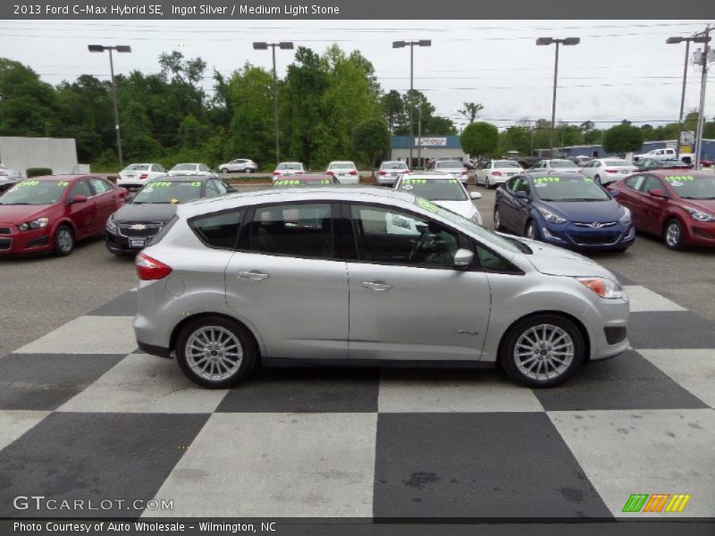 Ingot Silver / Medium Light Stone 2013 Ford C-Max Hybrid SE