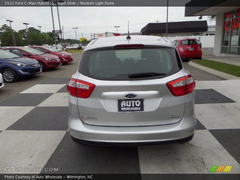Ingot Silver / Medium Light Stone 2013 Ford C-Max Hybrid SE