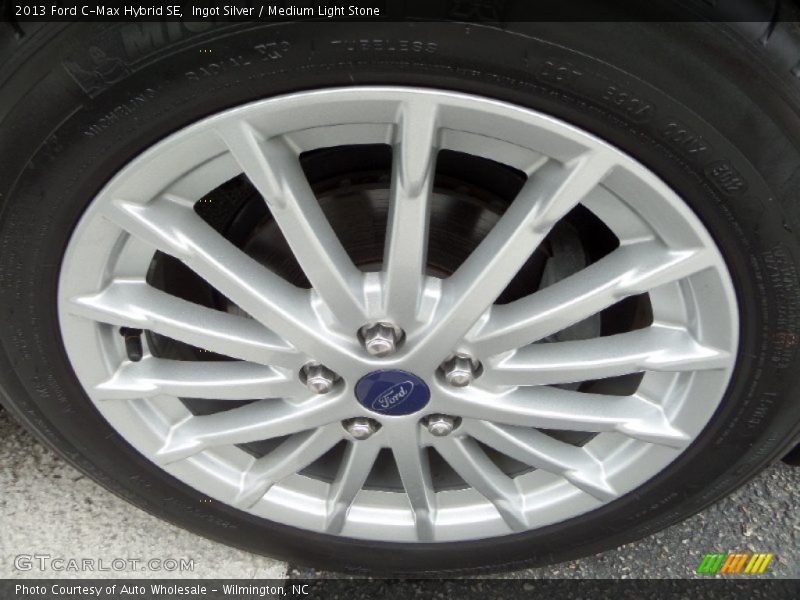 Ingot Silver / Medium Light Stone 2013 Ford C-Max Hybrid SE