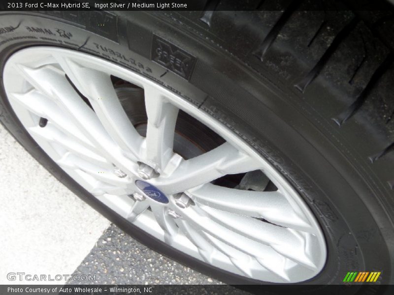 Ingot Silver / Medium Light Stone 2013 Ford C-Max Hybrid SE