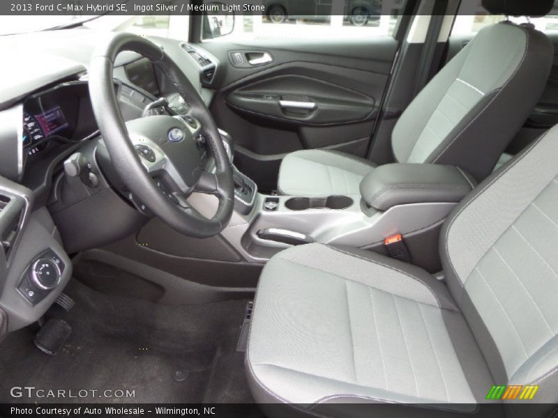 Ingot Silver / Medium Light Stone 2013 Ford C-Max Hybrid SE