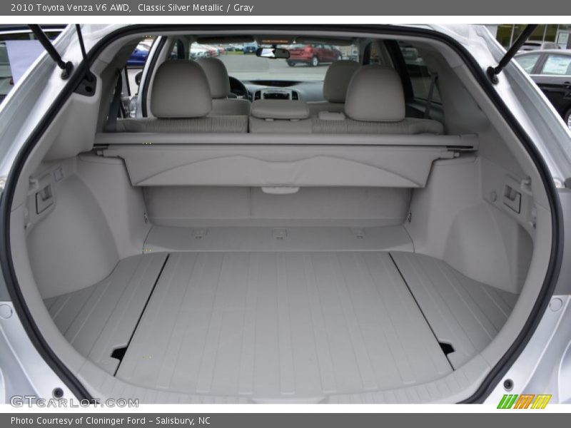 Classic Silver Metallic / Gray 2010 Toyota Venza V6 AWD