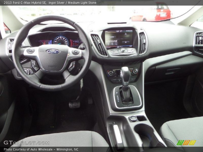 Ingot Silver / Medium Light Stone 2013 Ford C-Max Hybrid SE