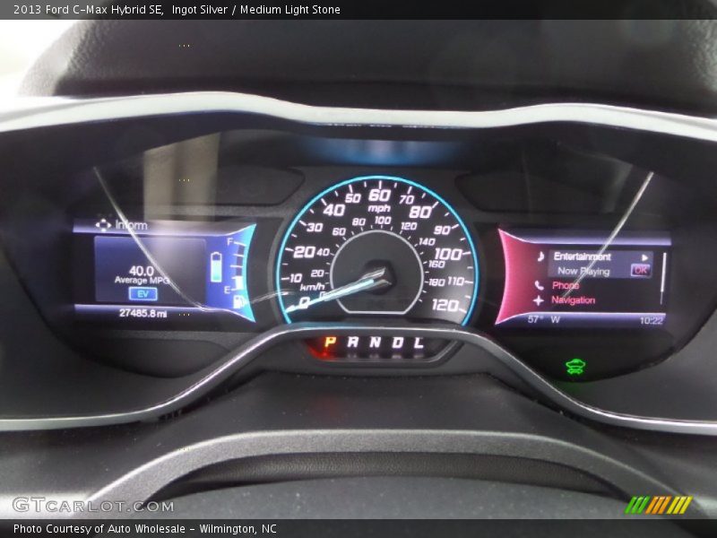 Ingot Silver / Medium Light Stone 2013 Ford C-Max Hybrid SE