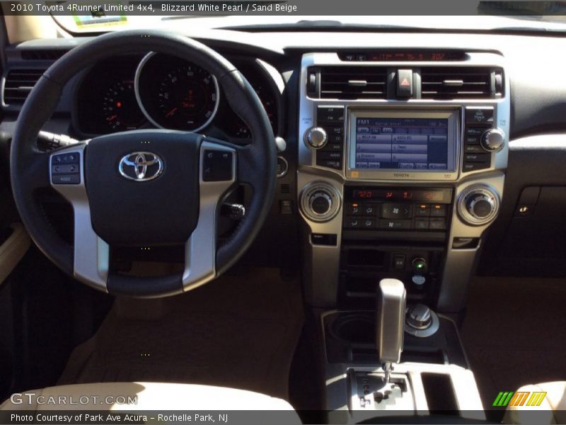 Blizzard White Pearl / Sand Beige 2010 Toyota 4Runner Limited 4x4