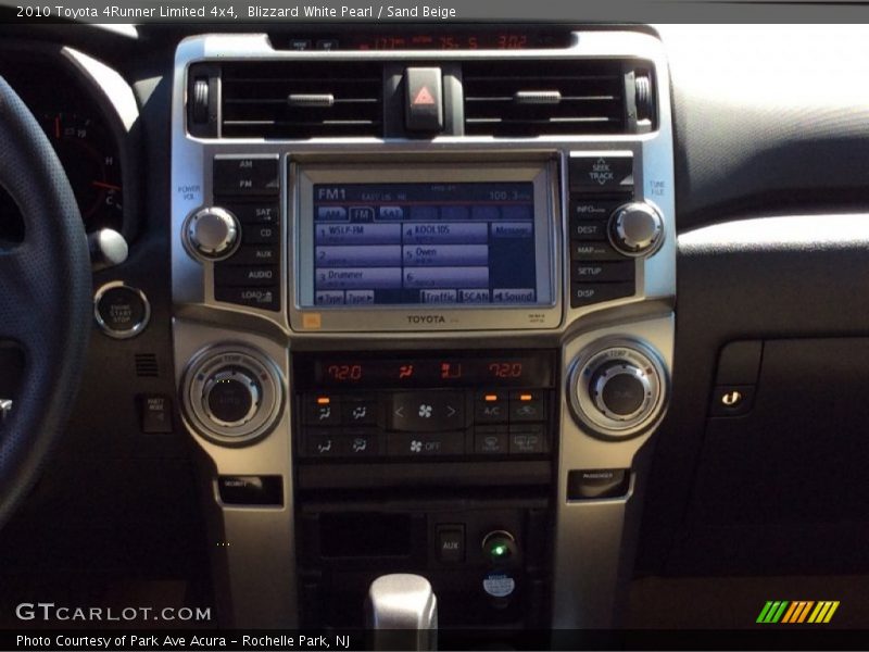 Blizzard White Pearl / Sand Beige 2010 Toyota 4Runner Limited 4x4