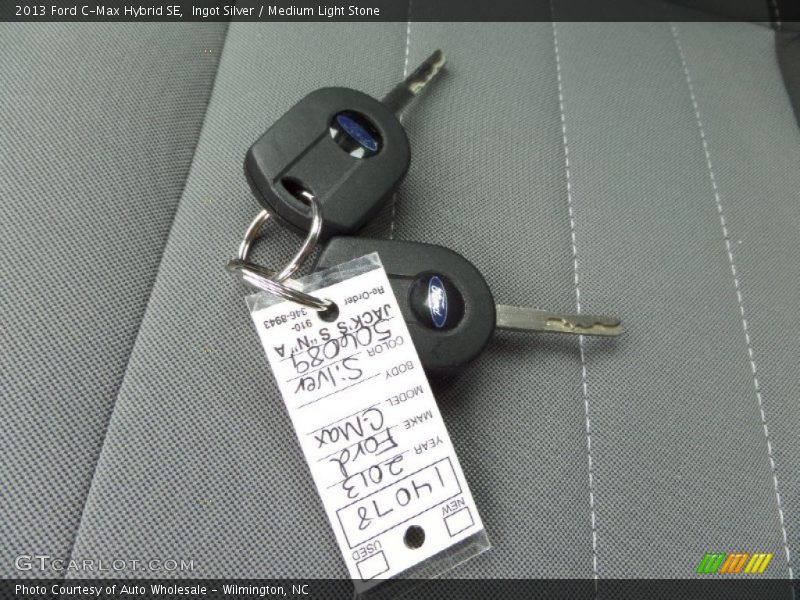 Ingot Silver / Medium Light Stone 2013 Ford C-Max Hybrid SE