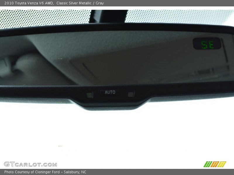 Classic Silver Metallic / Gray 2010 Toyota Venza V6 AWD