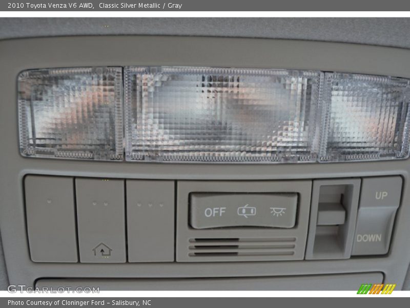 Classic Silver Metallic / Gray 2010 Toyota Venza V6 AWD