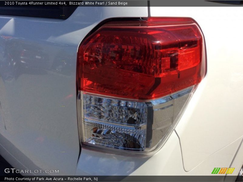 Blizzard White Pearl / Sand Beige 2010 Toyota 4Runner Limited 4x4