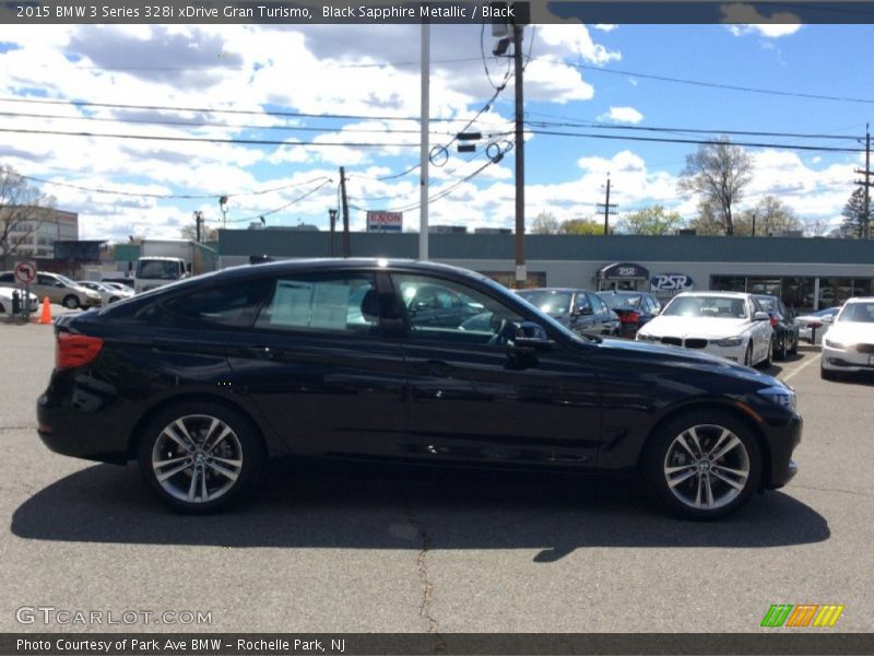 Black Sapphire Metallic / Black 2015 BMW 3 Series 328i xDrive Gran Turismo