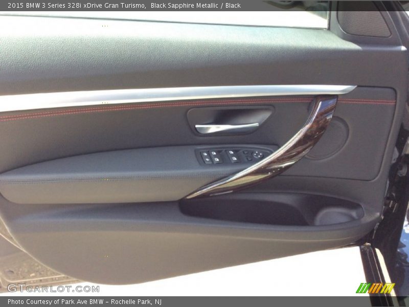 Black Sapphire Metallic / Black 2015 BMW 3 Series 328i xDrive Gran Turismo
