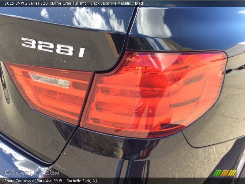 Black Sapphire Metallic / Black 2015 BMW 3 Series 328i xDrive Gran Turismo