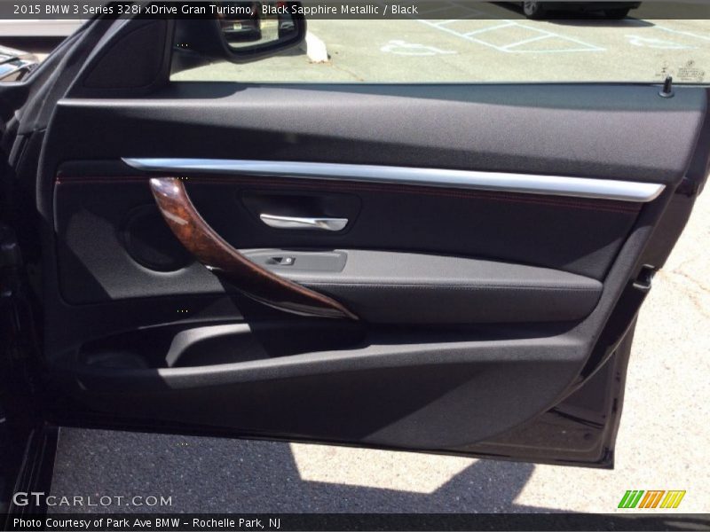 Black Sapphire Metallic / Black 2015 BMW 3 Series 328i xDrive Gran Turismo