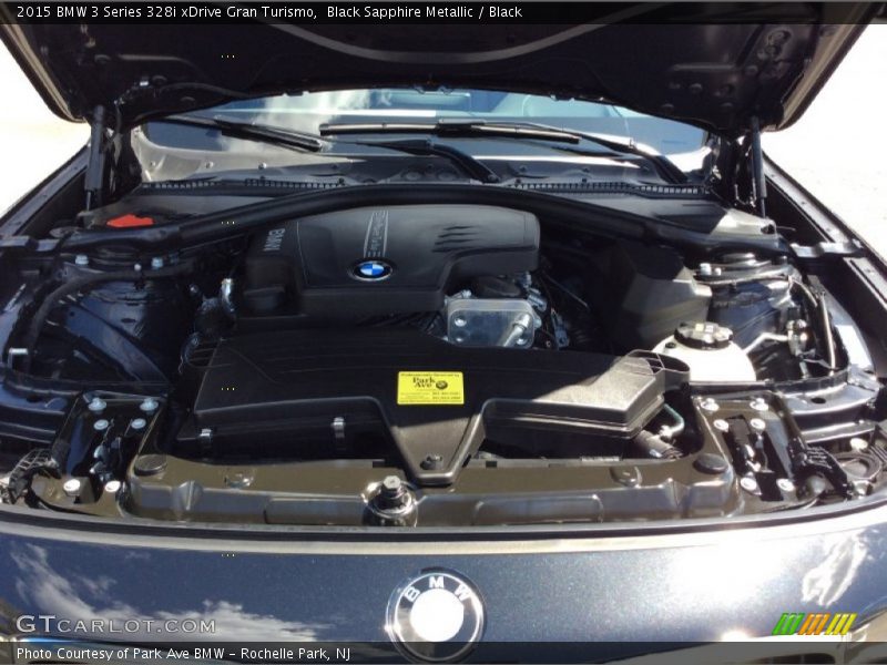 Black Sapphire Metallic / Black 2015 BMW 3 Series 328i xDrive Gran Turismo