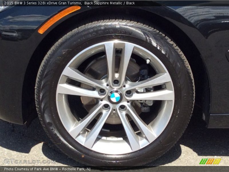 Black Sapphire Metallic / Black 2015 BMW 3 Series 328i xDrive Gran Turismo