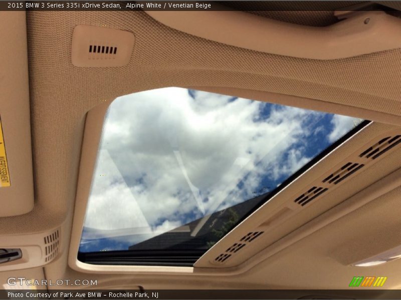 Alpine White / Venetian Beige 2015 BMW 3 Series 335i xDrive Sedan