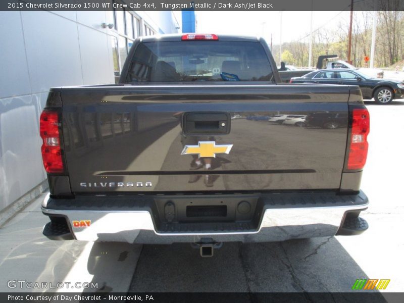 Tungsten Metallic / Dark Ash/Jet Black 2015 Chevrolet Silverado 1500 WT Crew Cab 4x4