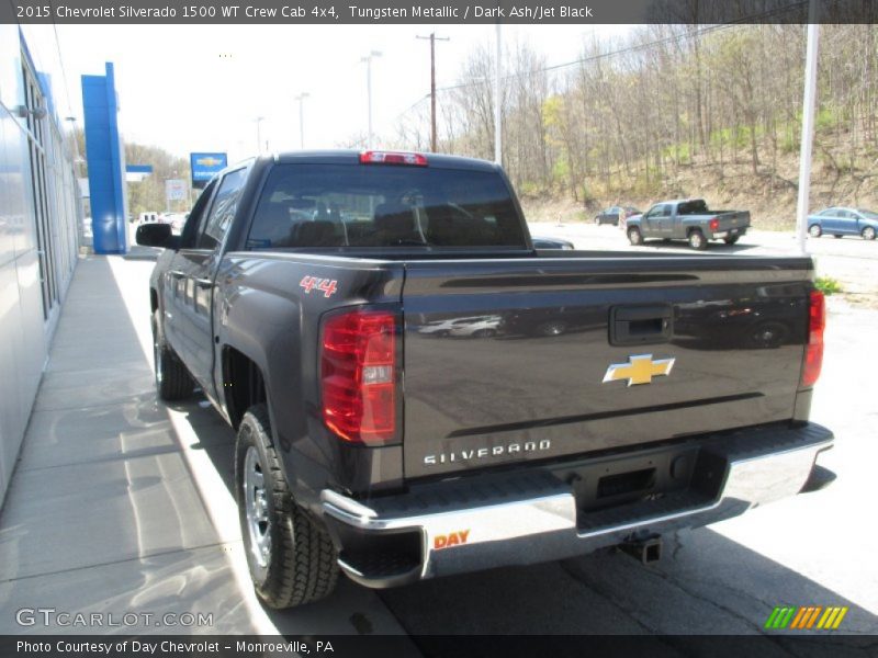 Tungsten Metallic / Dark Ash/Jet Black 2015 Chevrolet Silverado 1500 WT Crew Cab 4x4