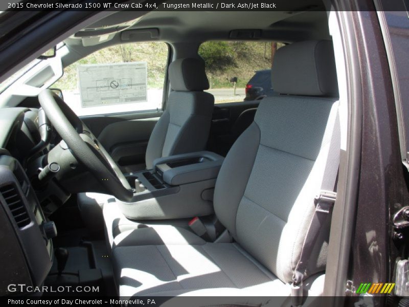 Tungsten Metallic / Dark Ash/Jet Black 2015 Chevrolet Silverado 1500 WT Crew Cab 4x4