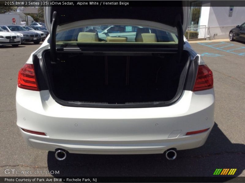 Alpine White / Venetian Beige 2015 BMW 3 Series 335i xDrive Sedan