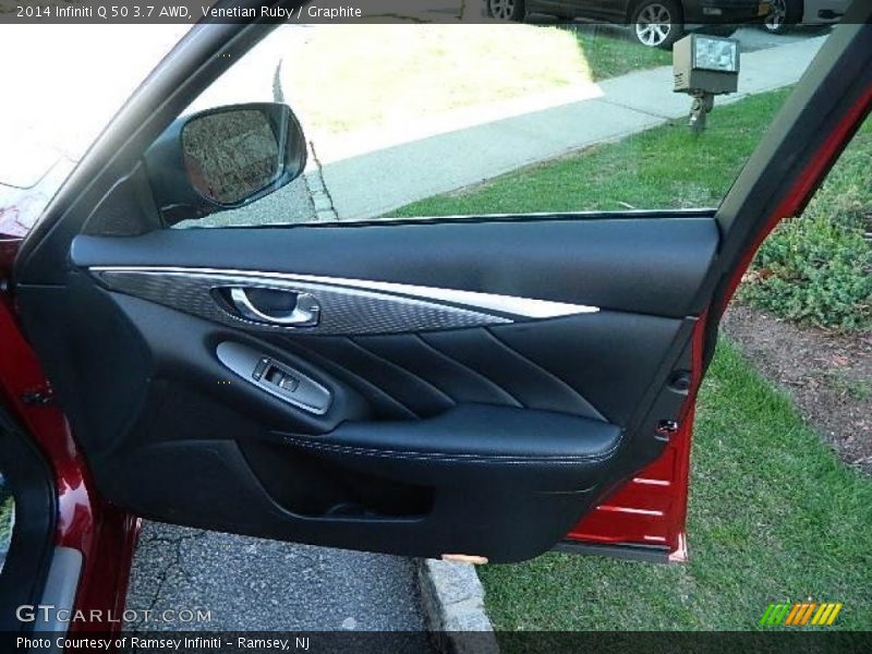 Venetian Ruby / Graphite 2014 Infiniti Q 50 3.7 AWD