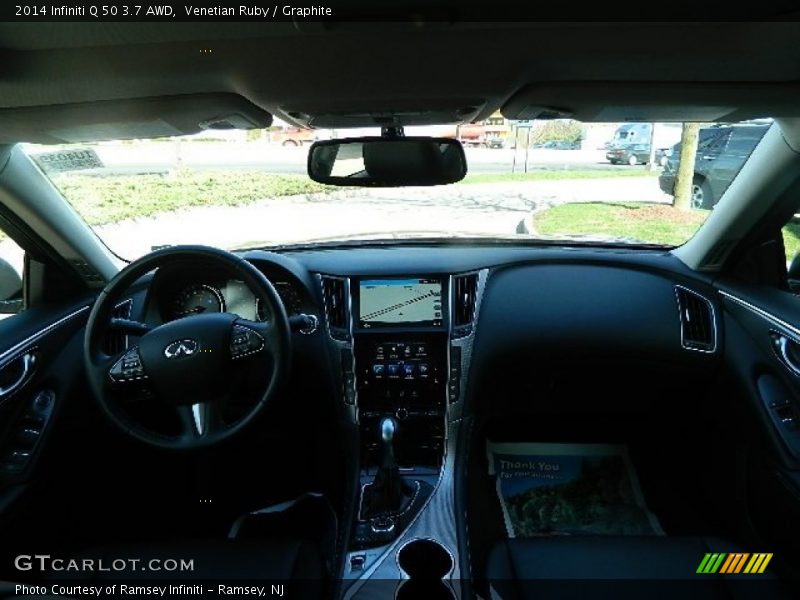 Venetian Ruby / Graphite 2014 Infiniti Q 50 3.7 AWD
