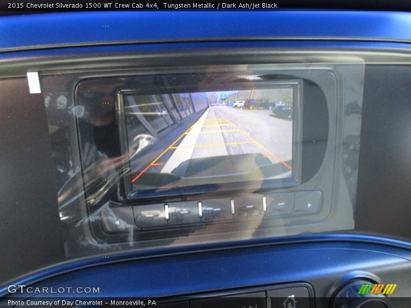 Tungsten Metallic / Dark Ash/Jet Black 2015 Chevrolet Silverado 1500 WT Crew Cab 4x4