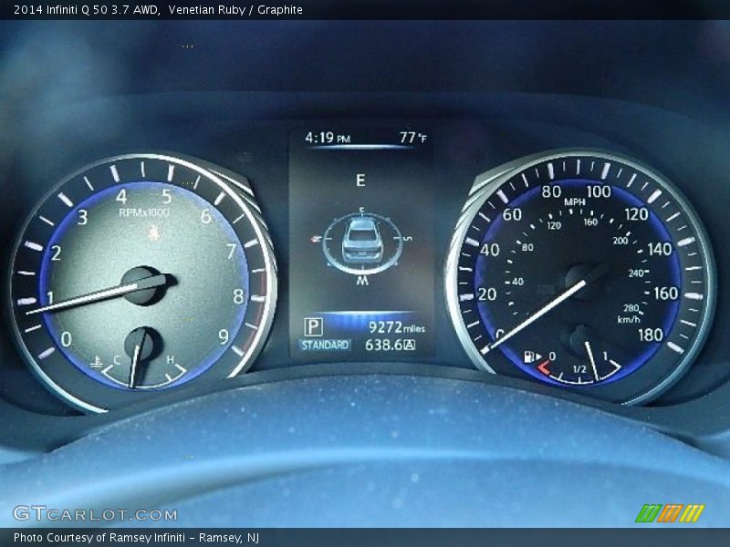 Venetian Ruby / Graphite 2014 Infiniti Q 50 3.7 AWD