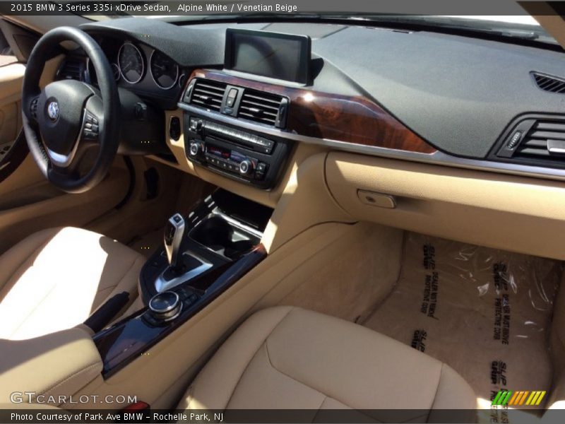 Alpine White / Venetian Beige 2015 BMW 3 Series 335i xDrive Sedan