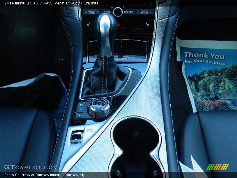 Venetian Ruby / Graphite 2014 Infiniti Q 50 3.7 AWD