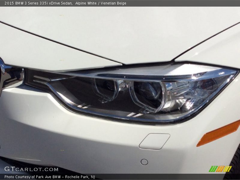 Alpine White / Venetian Beige 2015 BMW 3 Series 335i xDrive Sedan