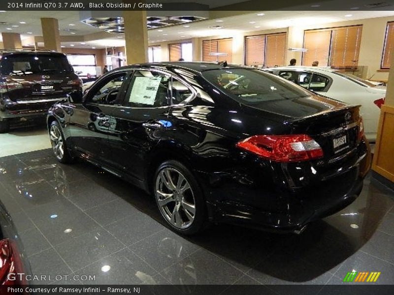Black Obsidian / Graphite 2014 Infiniti Q70 3.7 AWD