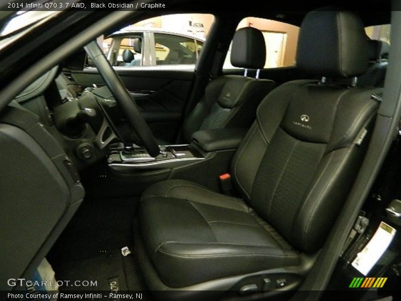 Black Obsidian / Graphite 2014 Infiniti Q70 3.7 AWD