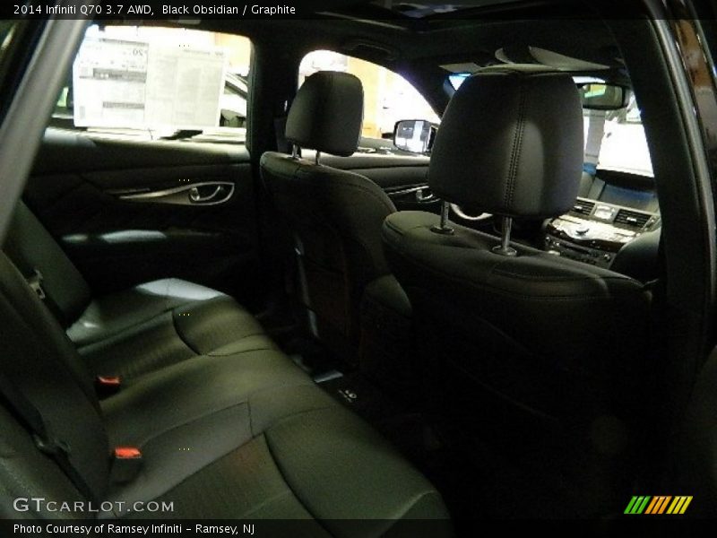 Black Obsidian / Graphite 2014 Infiniti Q70 3.7 AWD