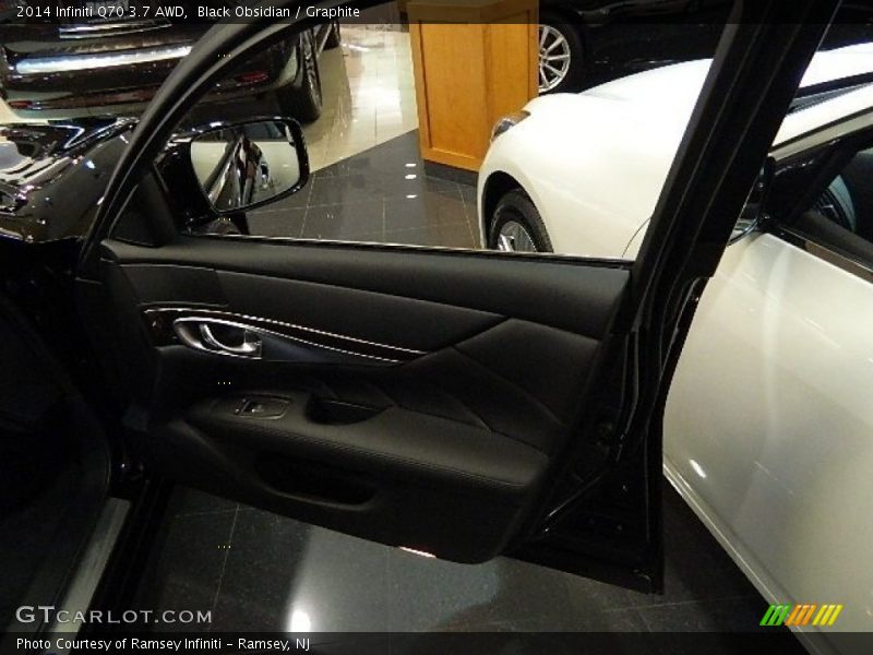 Black Obsidian / Graphite 2014 Infiniti Q70 3.7 AWD