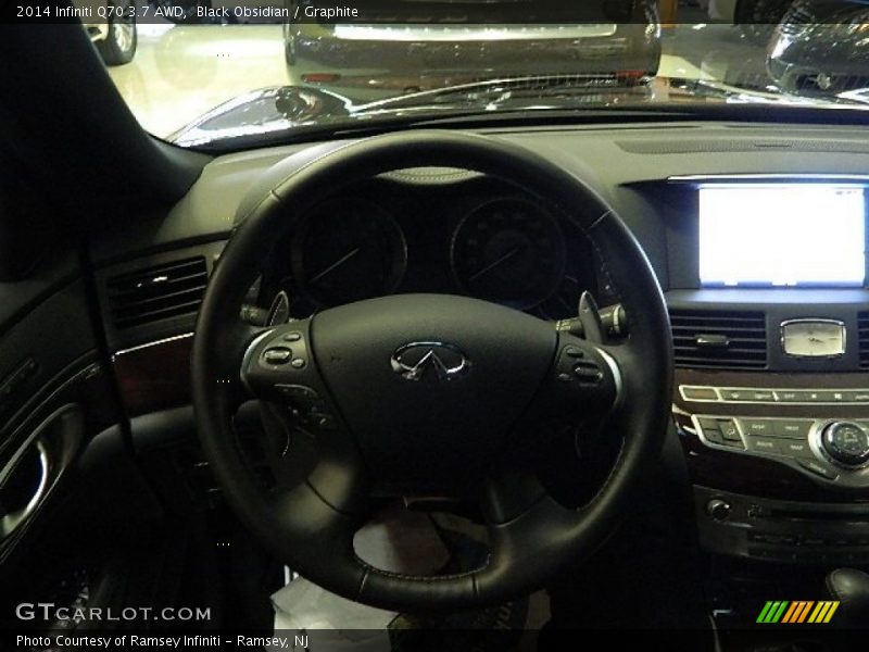 Black Obsidian / Graphite 2014 Infiniti Q70 3.7 AWD