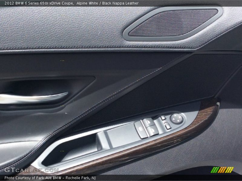 Alpine White / Black Nappa Leather 2012 BMW 6 Series 650i xDrive Coupe