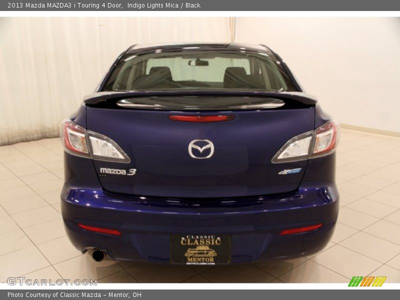 Indigo Lights Mica / Black 2013 Mazda MAZDA3 i Touring 4 Door