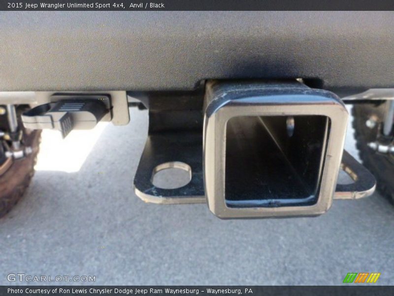 Anvil / Black 2015 Jeep Wrangler Unlimited Sport 4x4