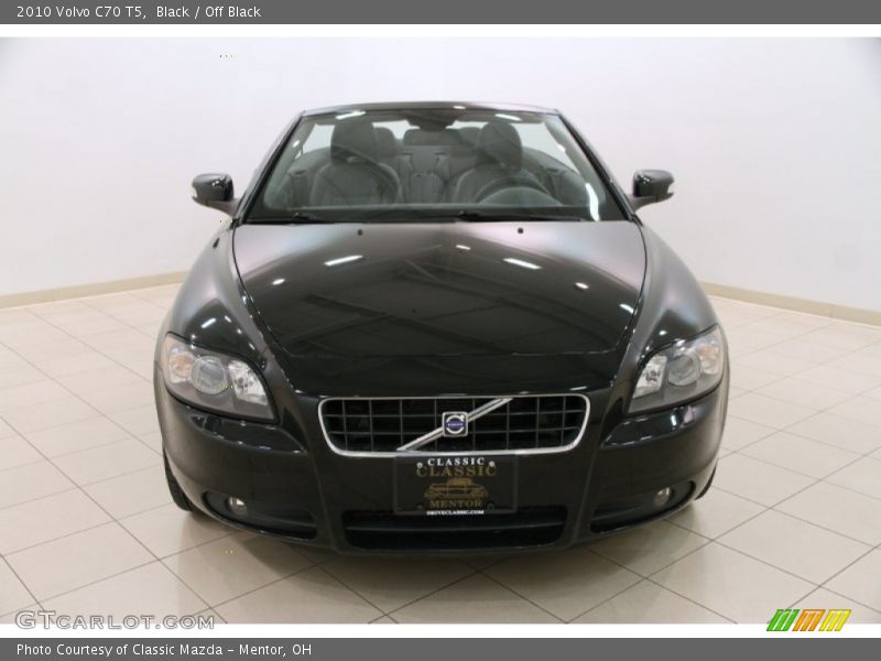 Black / Off Black 2010 Volvo C70 T5