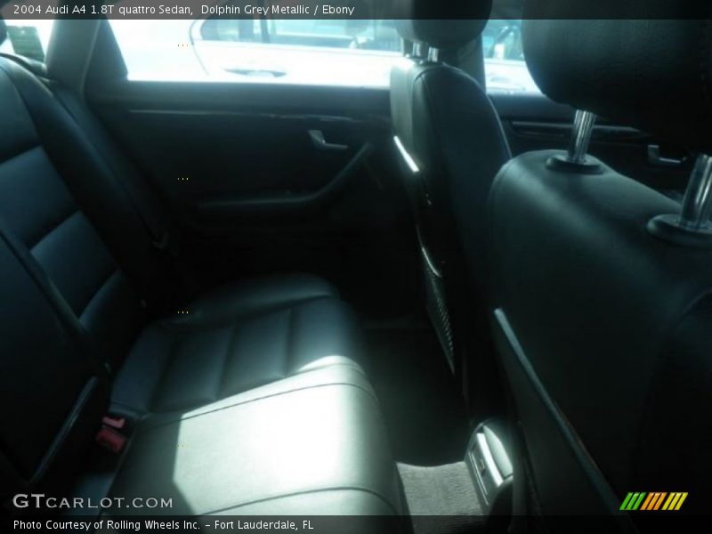 Dolphin Grey Metallic / Ebony 2004 Audi A4 1.8T quattro Sedan