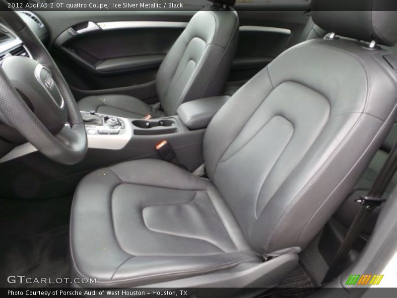 Front Seat of 2012 A5 2.0T quattro Coupe