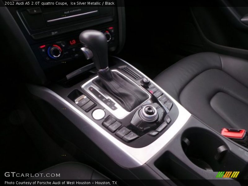 Ice Silver Metallic / Black 2012 Audi A5 2.0T quattro Coupe