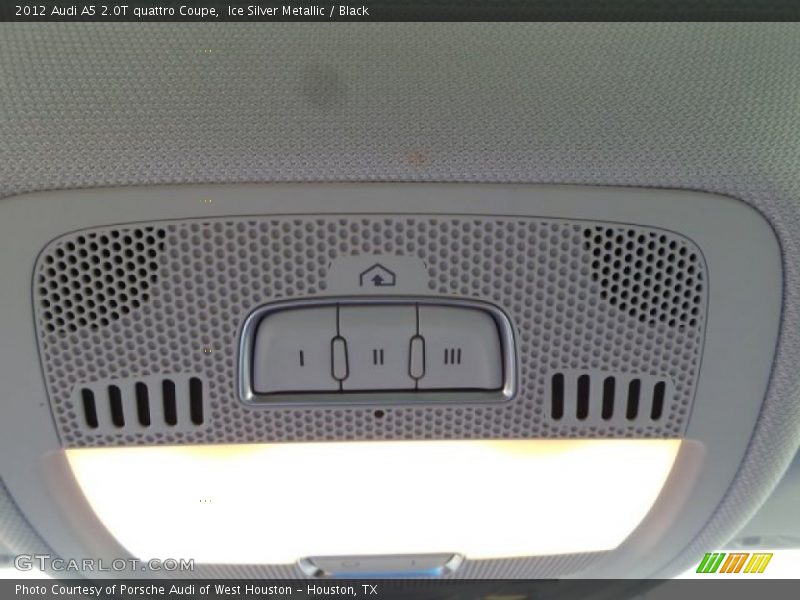Ice Silver Metallic / Black 2012 Audi A5 2.0T quattro Coupe