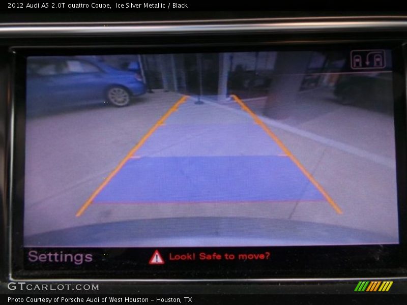 Ice Silver Metallic / Black 2012 Audi A5 2.0T quattro Coupe