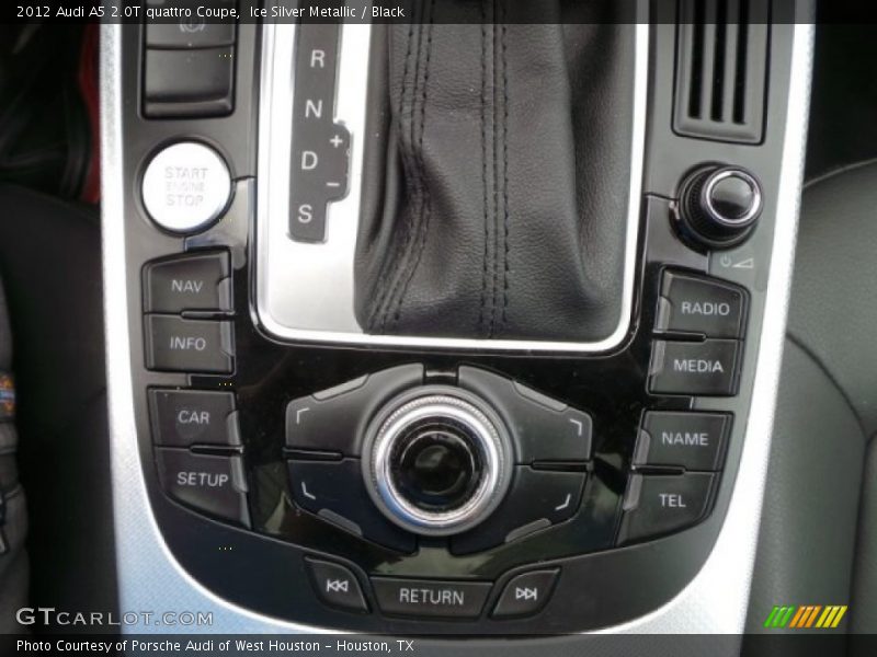 Ice Silver Metallic / Black 2012 Audi A5 2.0T quattro Coupe