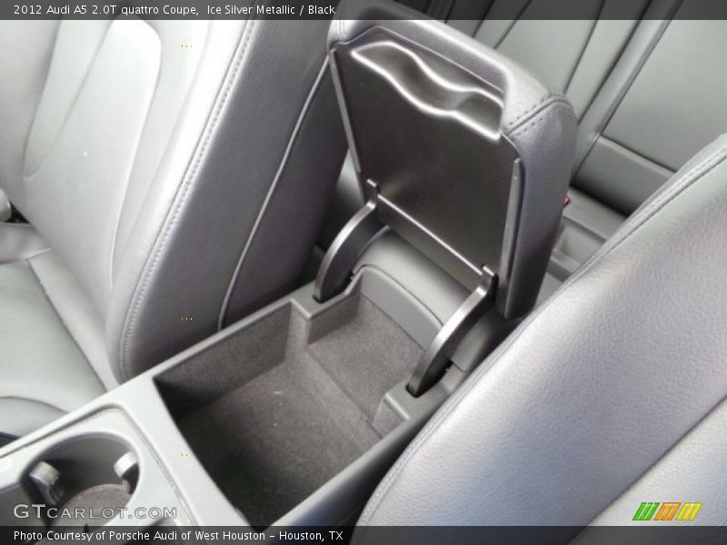 Ice Silver Metallic / Black 2012 Audi A5 2.0T quattro Coupe