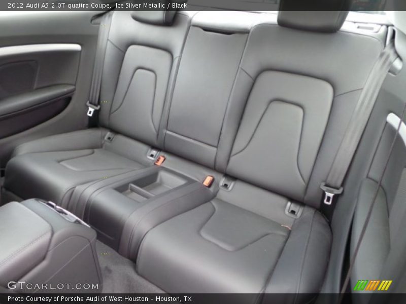Ice Silver Metallic / Black 2012 Audi A5 2.0T quattro Coupe